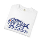 Fishing Monsters T-Shirt — Graphic Fish Skeleton Tee for Anglers - Fishing Monsters