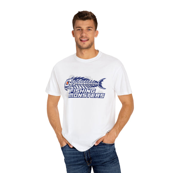 Fishing Monsters T-Shirt — Graphic Fish Skeleton Tee for Anglers - Fishing Monsters